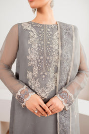 Elegant Organza Dupatta with Borders