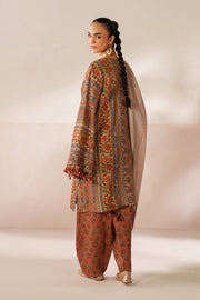 Digitally Printed Viscose Shawl Ensemble