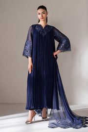 Ivory Organza Maxi Dress