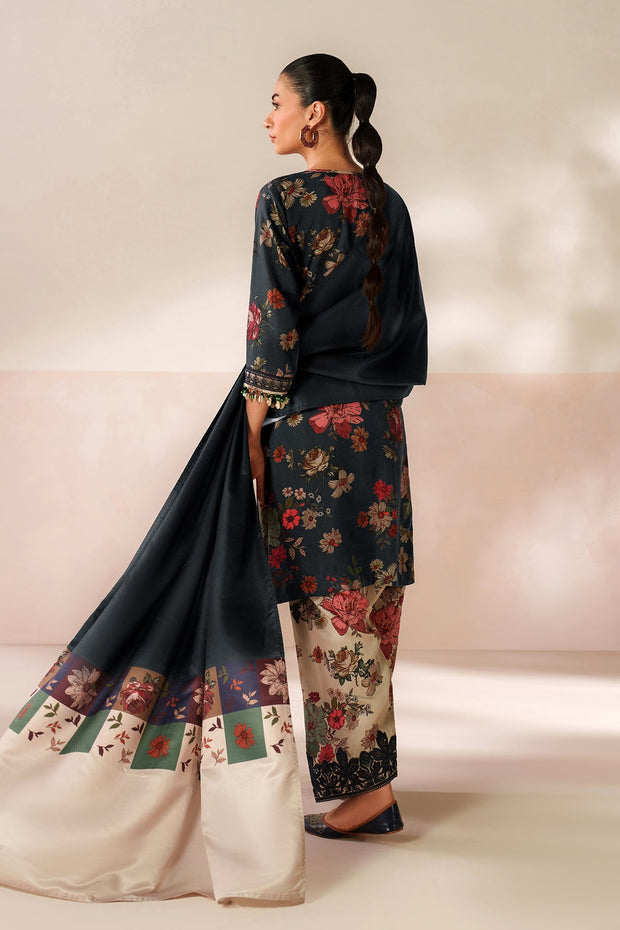 Digitally Printed Silk Ensemble