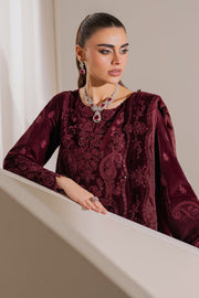 Handmade Beaded Velvet Shirt