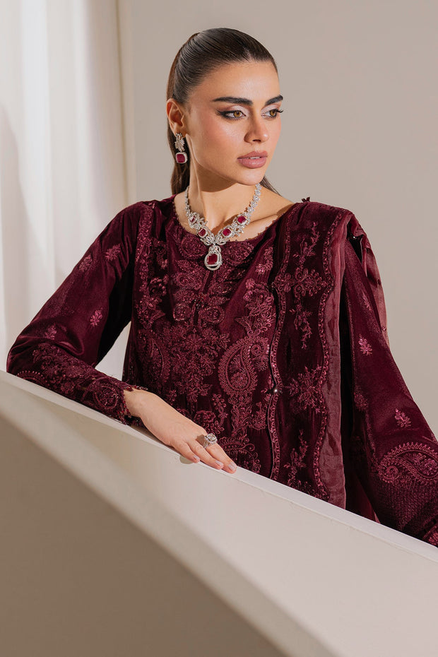 Handmade Beaded Velvet Shirt