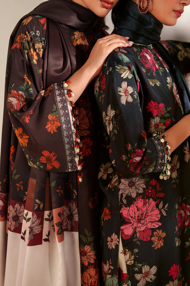Digitally Printed Silk Ensemble