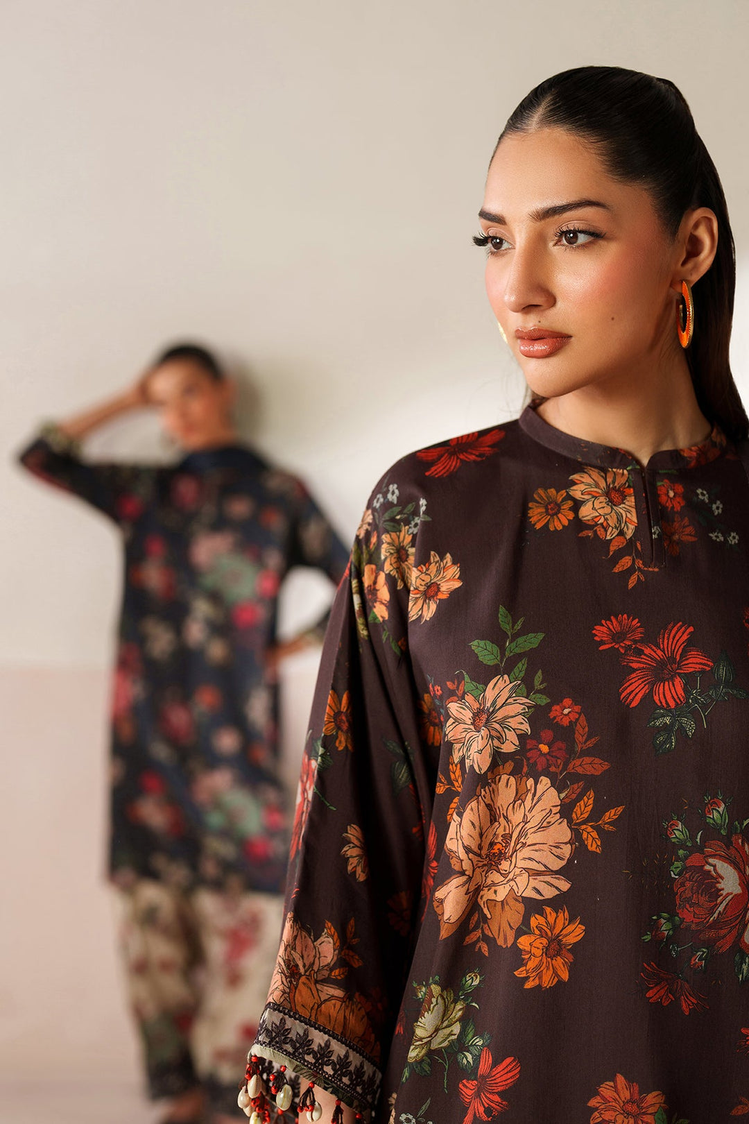 Digitally Printed Viscose Silk Set