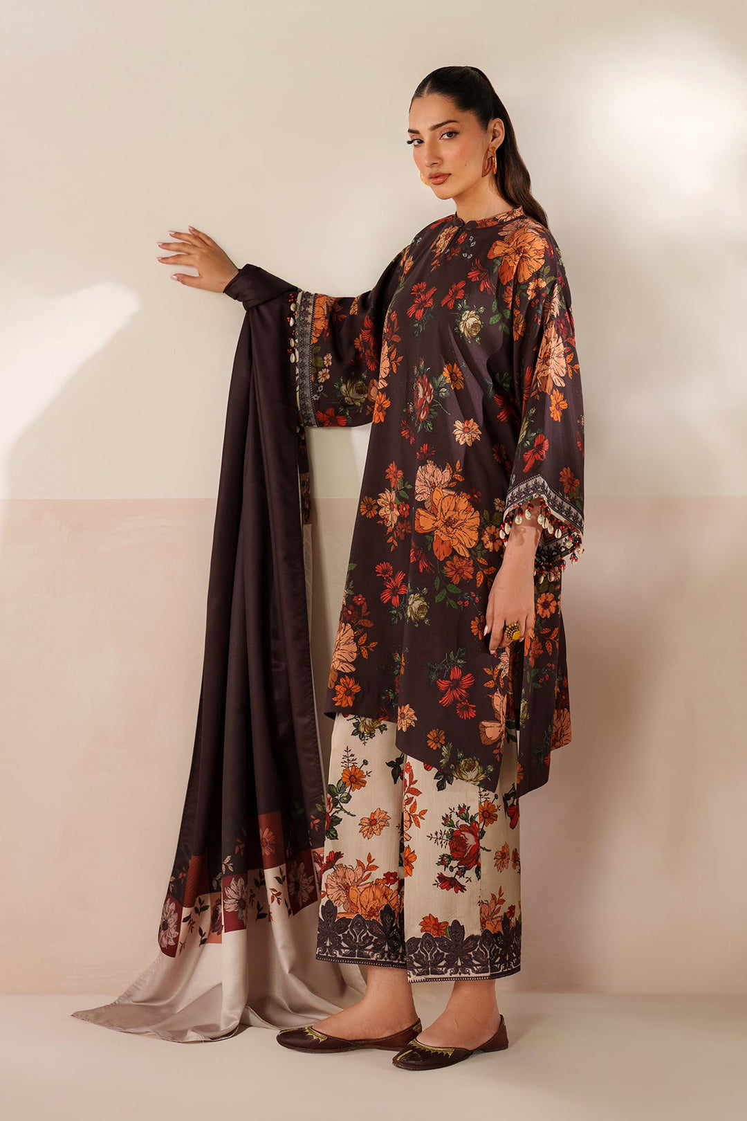 Digitally Printed Viscose Silk Set