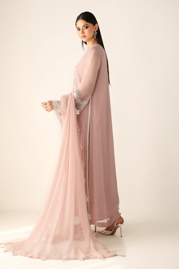 Elegant Chiffon Trouser Ensemble