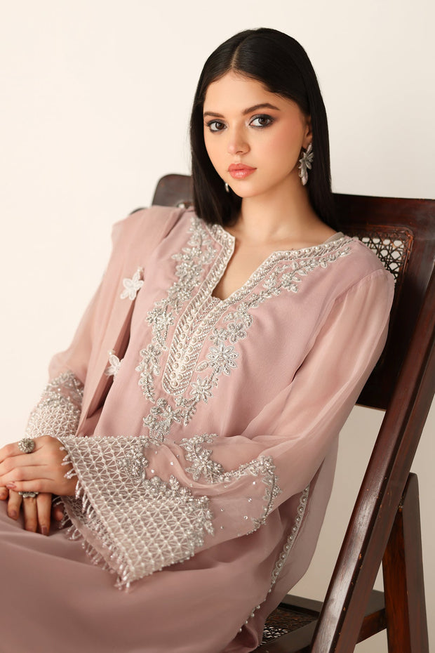 Handmade Chiffon Dress with Dupatta