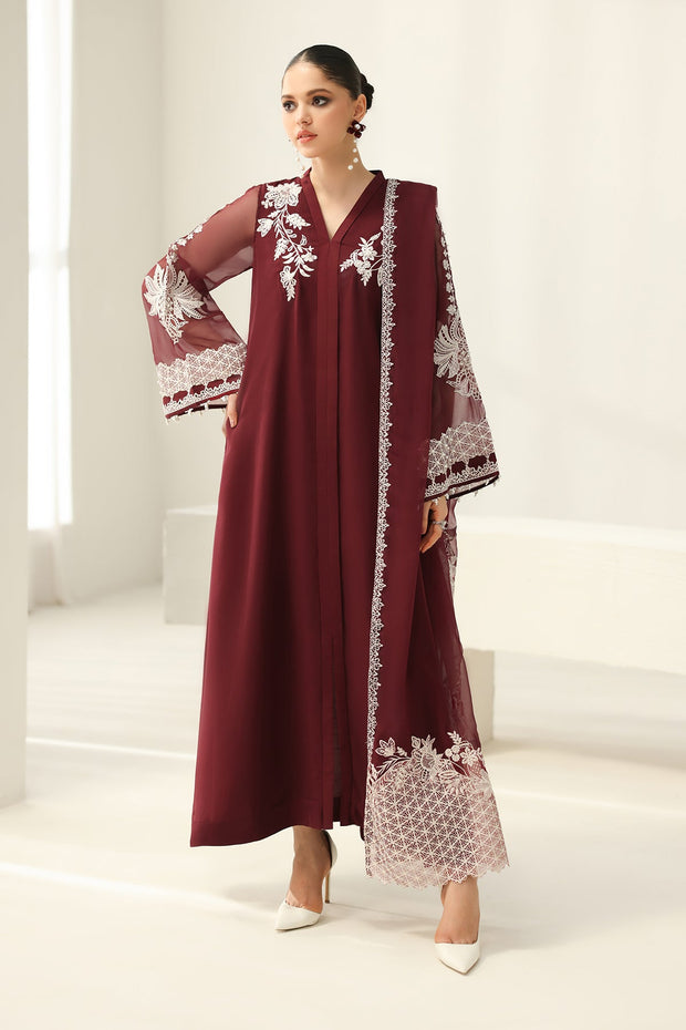 Embroidered Chiffon Dress Set