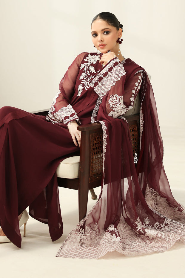 Stylish Embroidered Dress Set