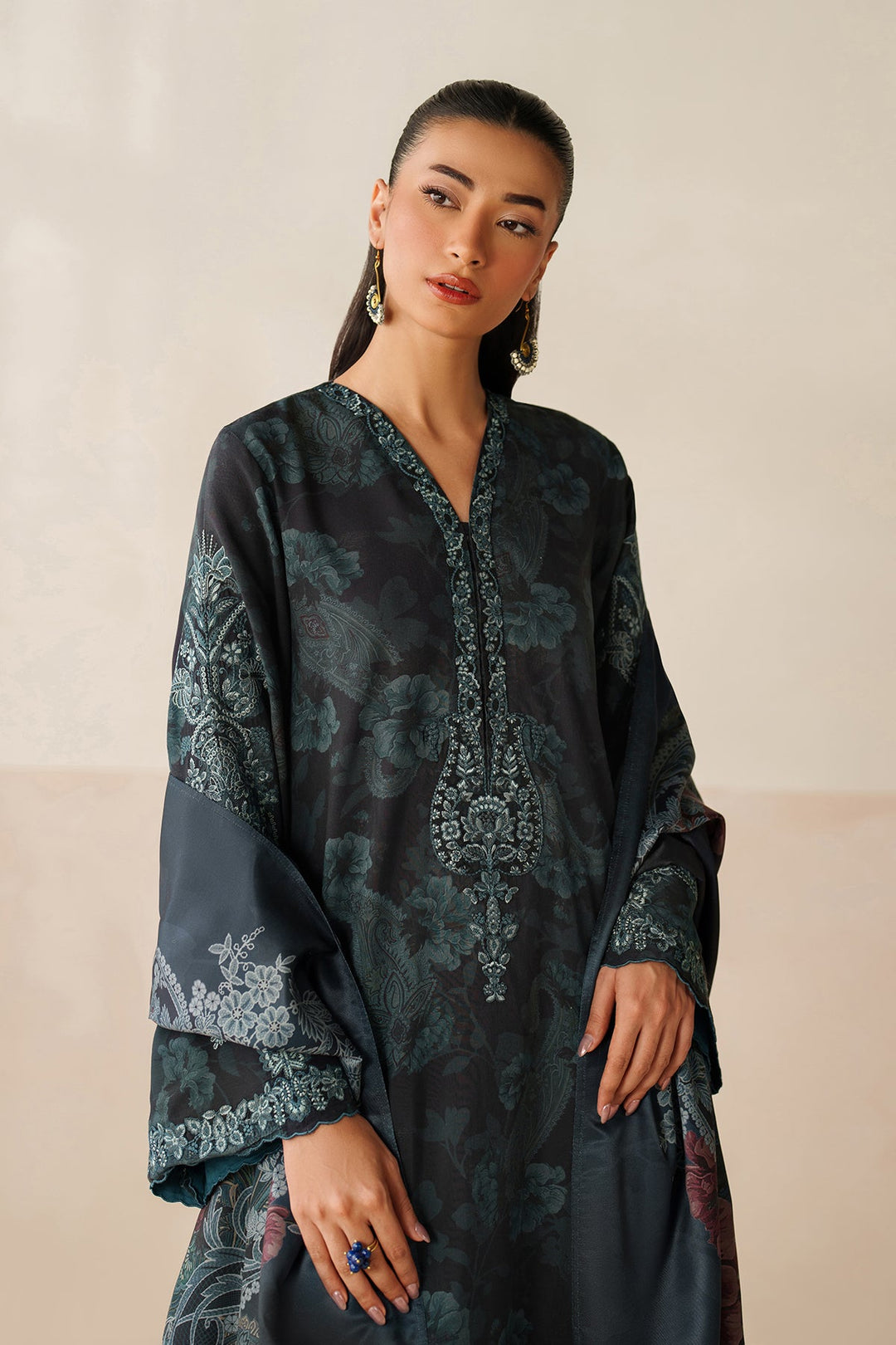 Sophisticated Silk Trouser Set