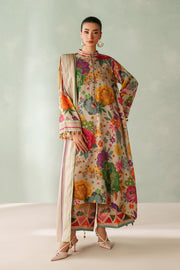 Elegant Printed Viscose Outfit