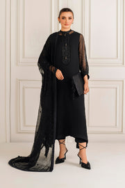 Embroidered Chiffon Shirt Set