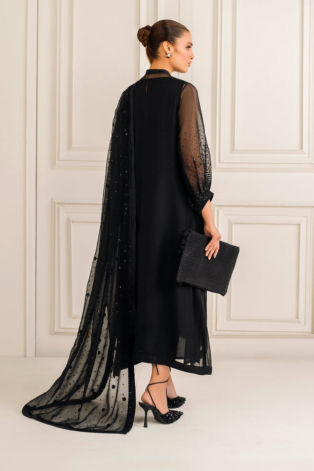 Chiffon Dupatta and Trouser Ensemble