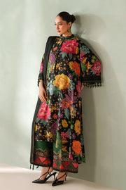 Elegant Printed Shawl and Trouser Set