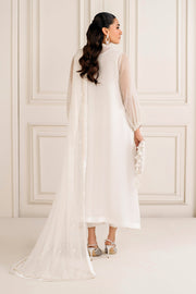 Elegant Chiffon Shirt with Dupatta and Trousers