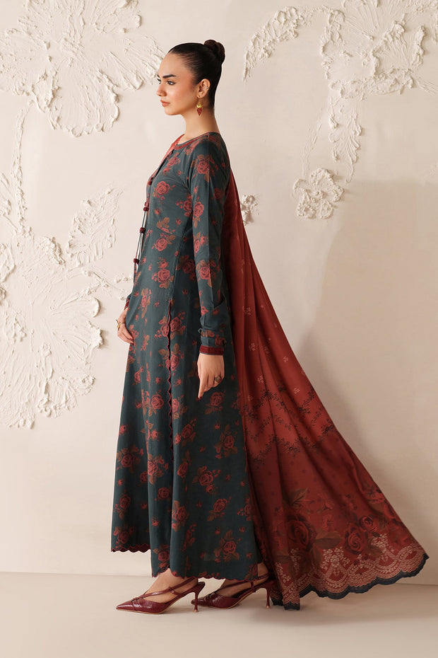Stylish Printed Shirt and Shawl