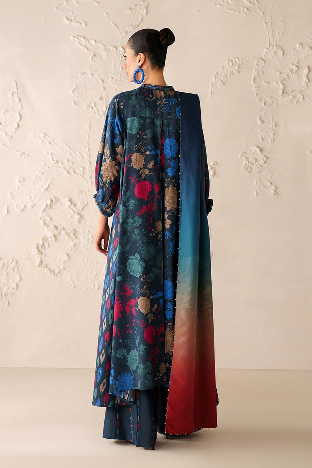 Digital Printed Shawl Ensemble