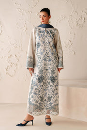 Embroidered Silk Sleeve Ensemble
