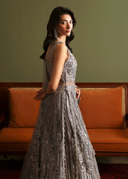 Pakistani Bridal Dress Tissue Jamawar Shirt Sharara and Dupatta