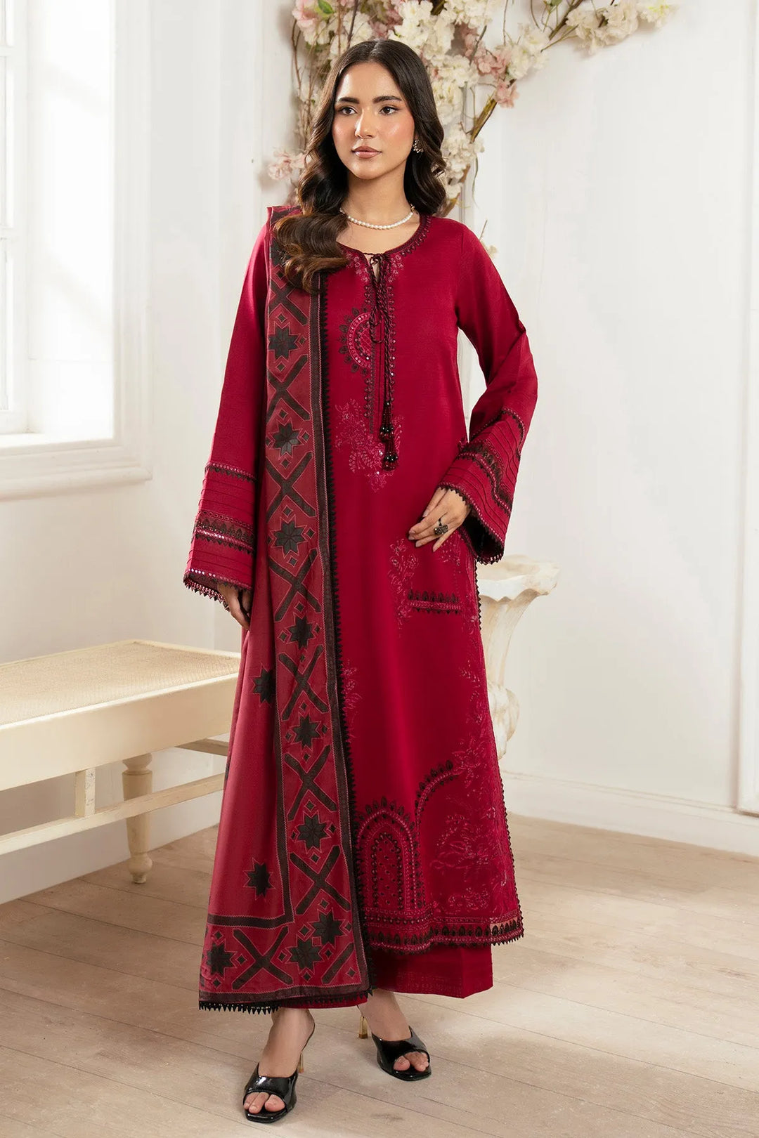 Lawn Embroidered Gown