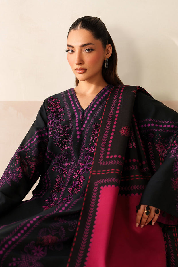 Viscose Silk Outfit with Shawl