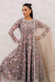 Elegant Hand-Embellished Chiffon Dress