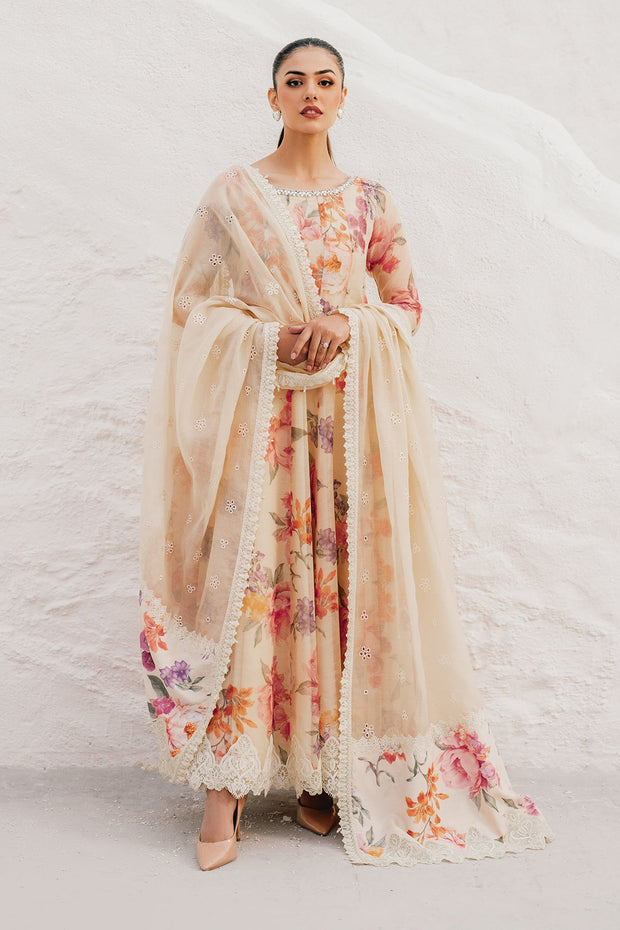 Elegant Cotton Patti Shirt with Dupatta
