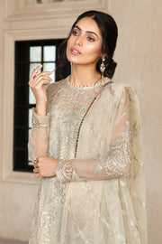 Elegant Sequins Embroidered Net Dress in Classic Color