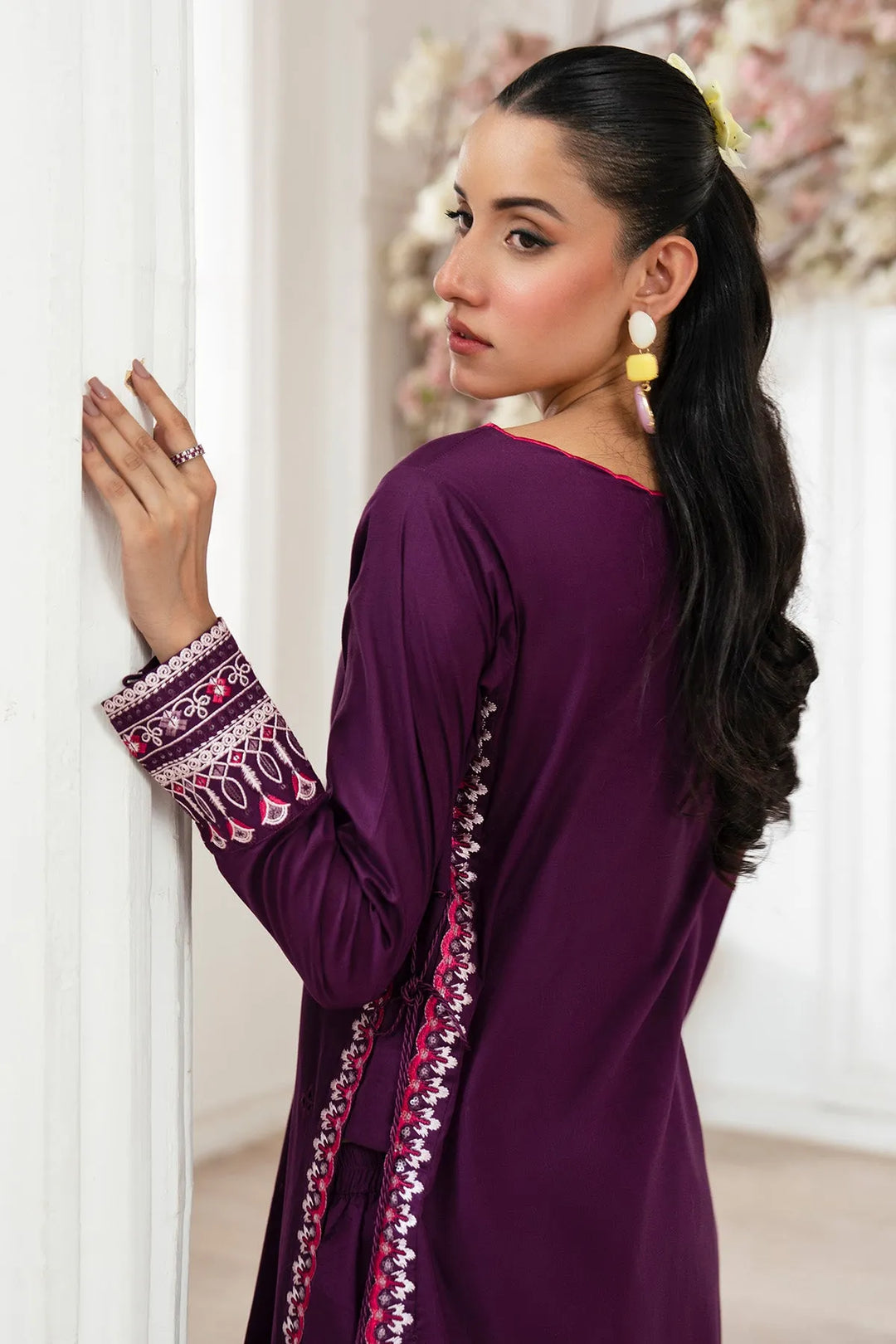 Shirt Embroidered Lehenga