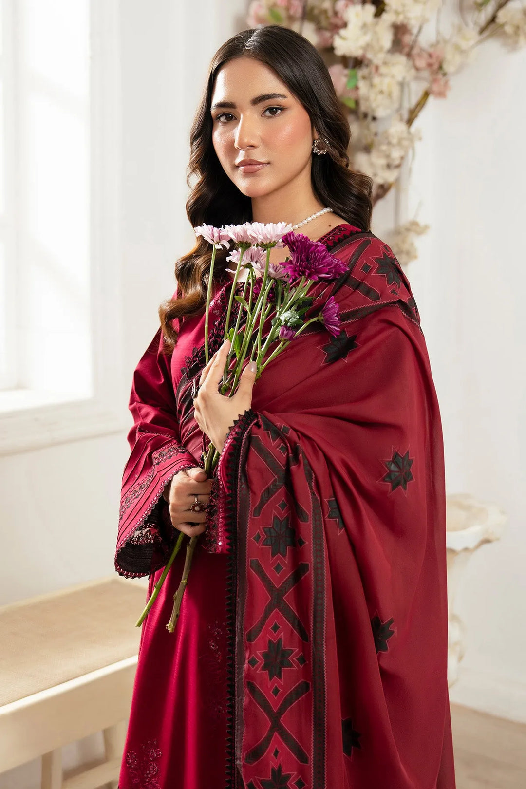Lawn Embroidered Gown