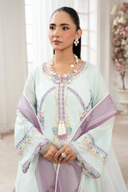 Lawn Embroidered Dress Set