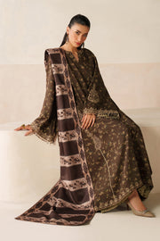 Digitally Printed Silk Shawl Set
