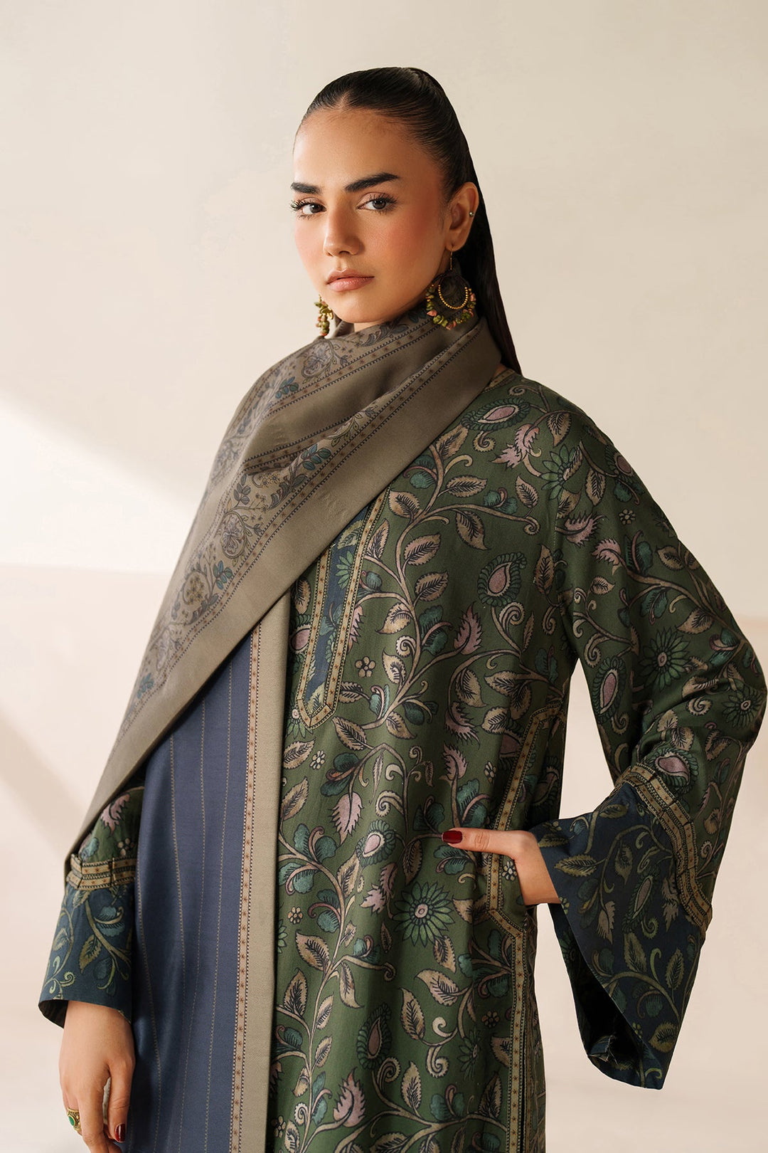 Comfortable Digital Print Dress
