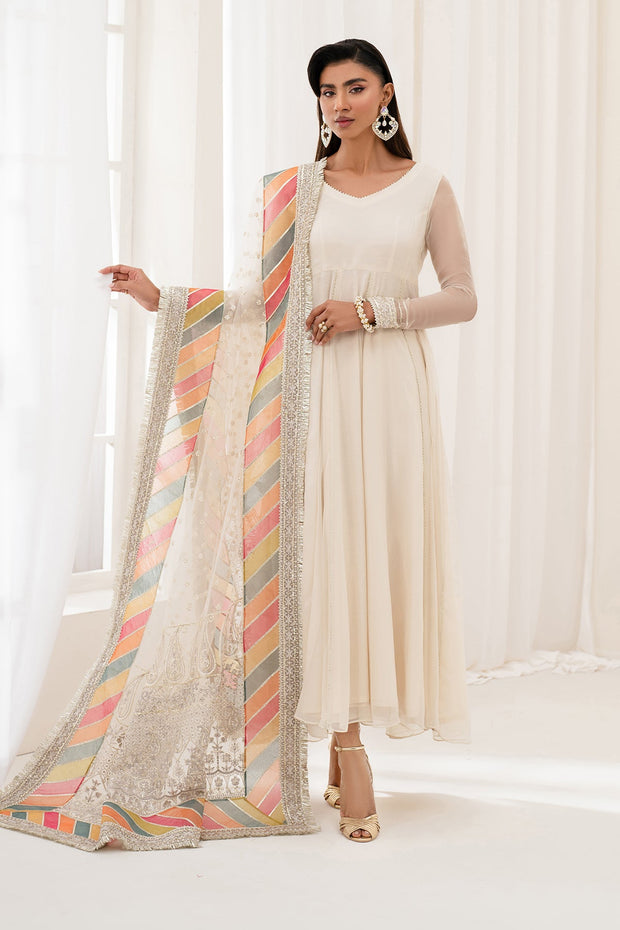 Elegant Chiffon 3-Piece Outfit