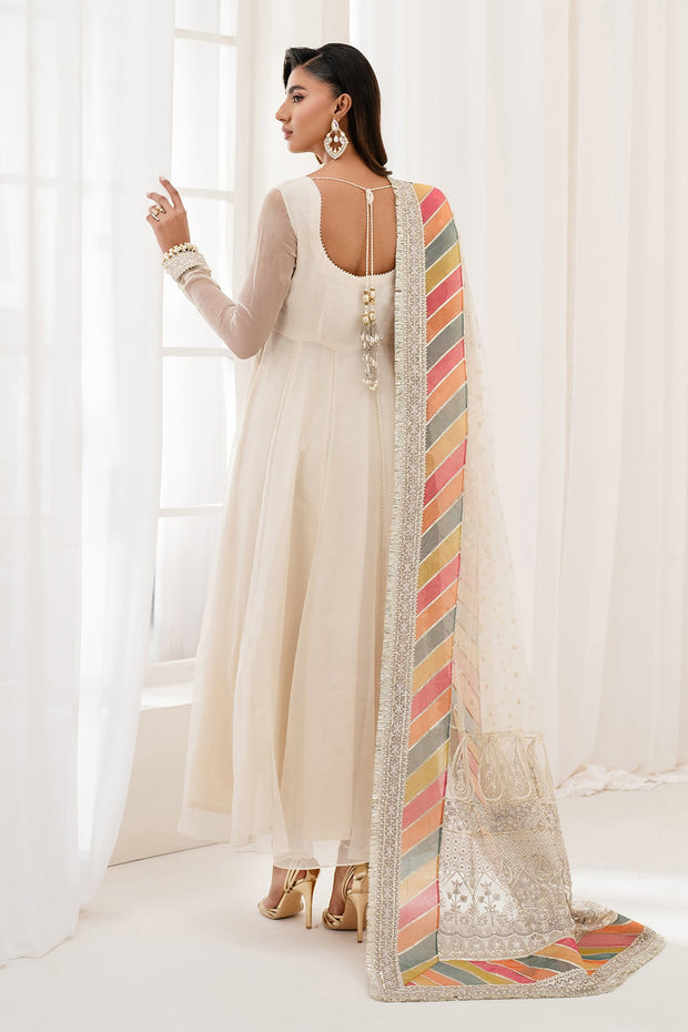 Embroidered Chiffon Dress Set