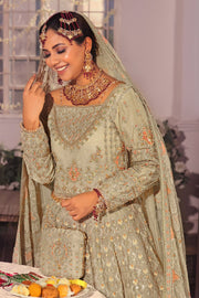 Exquisite Pakistani Bridal Dress with Heavy Embroidery and Sequin