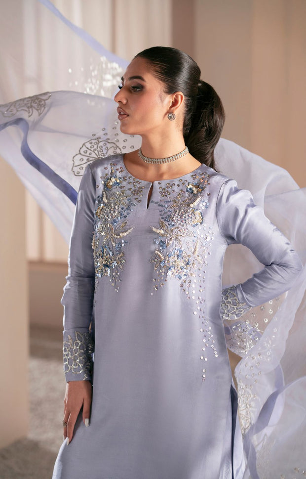 Stunning Crimson Pakistani Party Dress for Elegant Occasions