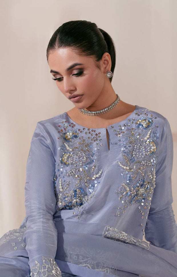 Stunning Crimson Pakistani Party Dress for Elegant Occasions