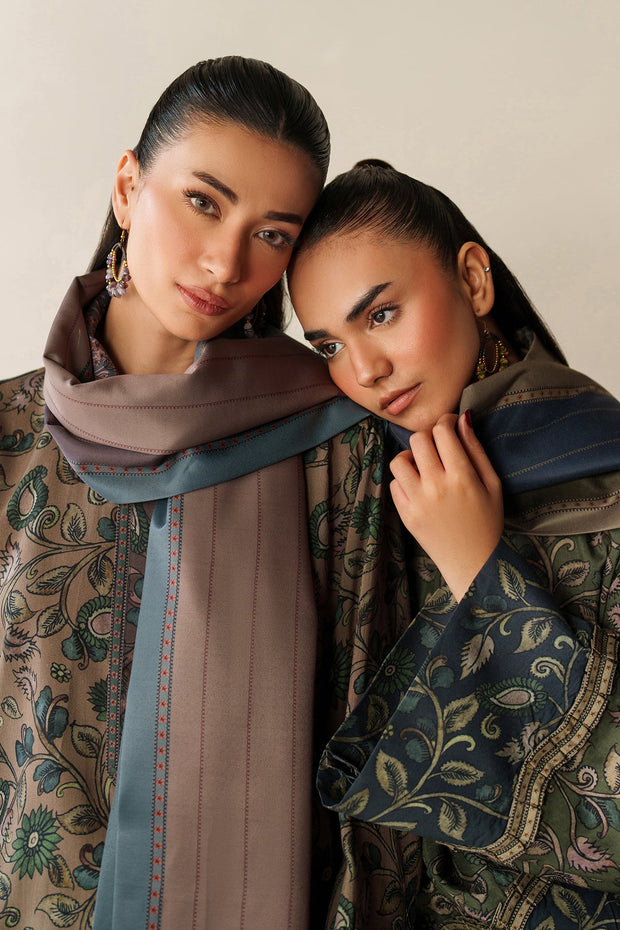 Elegant Printed Viscose Ensemble