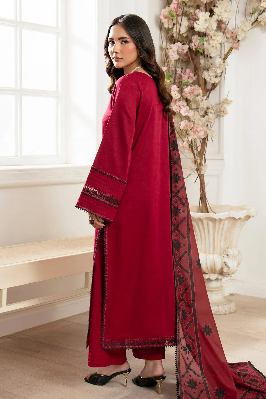 Lawn Embroidered Gown