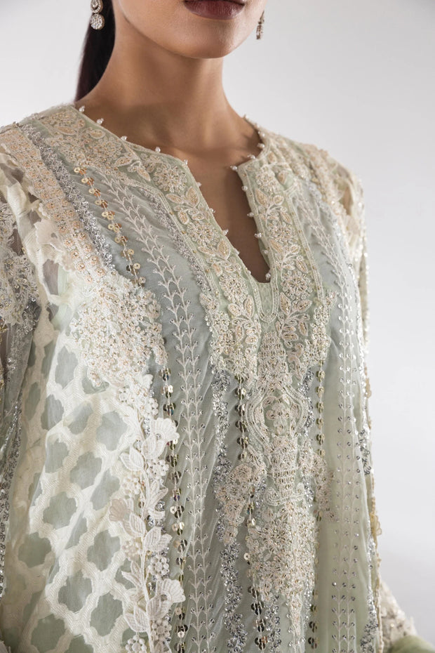 Sana Safinaz Stitched Embroidered Net Suit Sana Safinaz