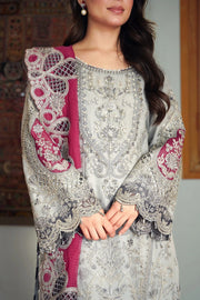 Unstitched Embroidered Ensemble