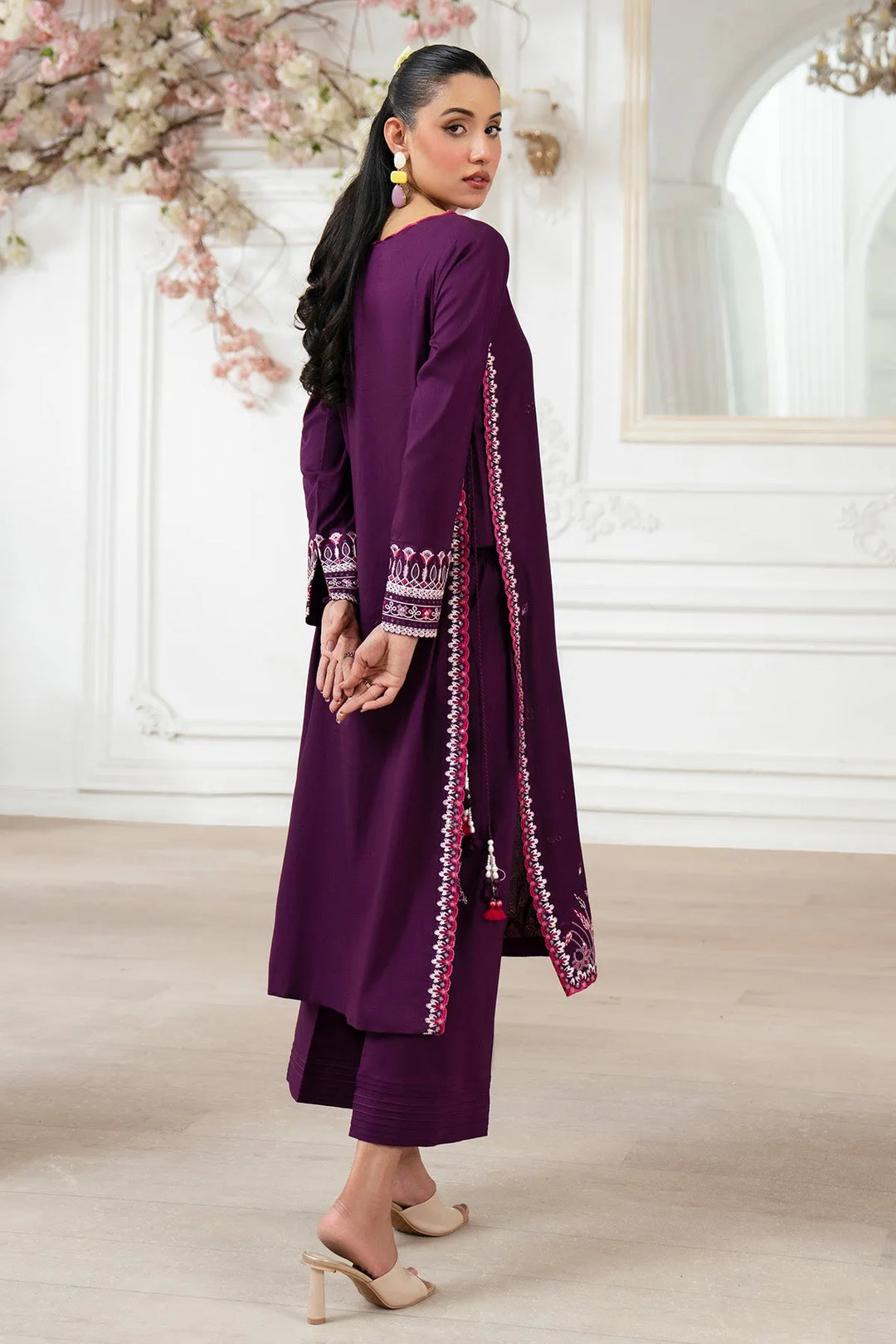 Shirt Embroidered Lehenga