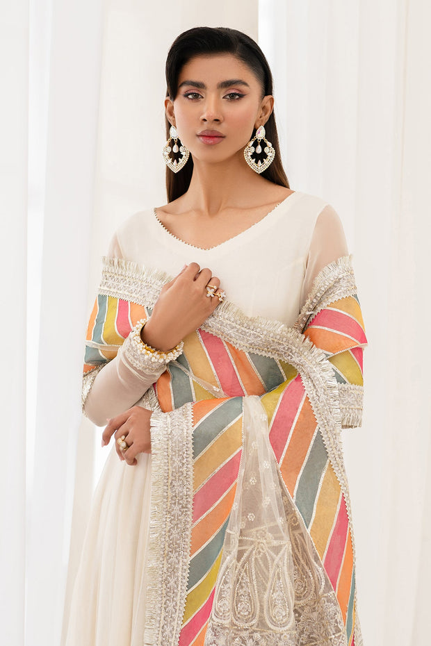 Chiffon Shirt and Trouser Ensemble