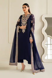 Comfort Grip Trouser with Embroidered Chiffon Shirt
