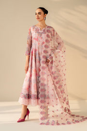 Embroidered Cotton Frock Set