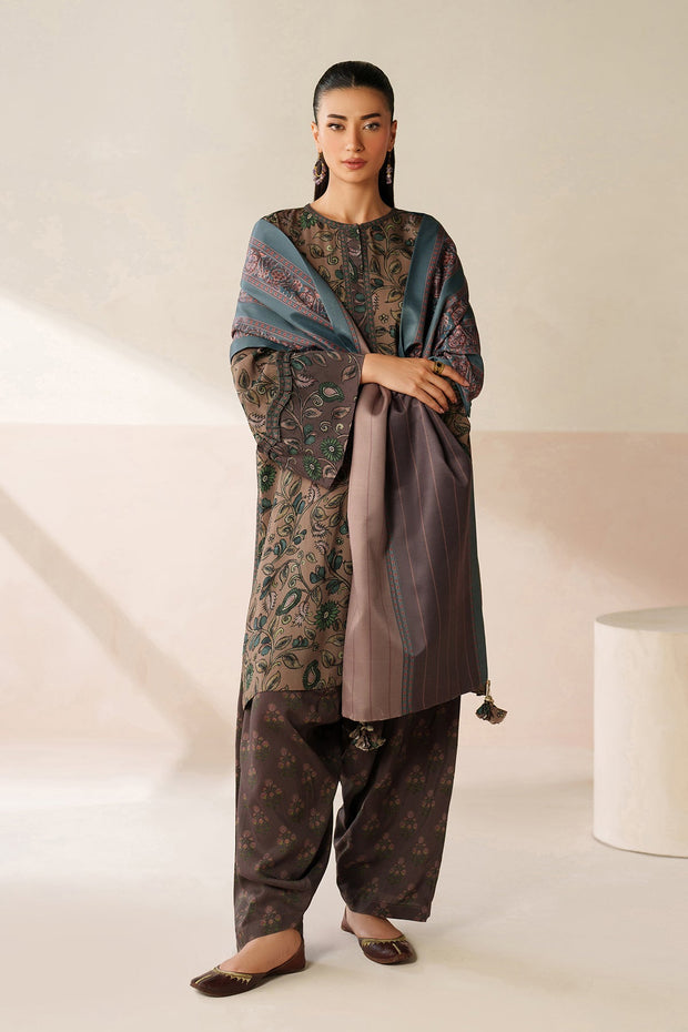 Comfortable Digital Print Dress Set