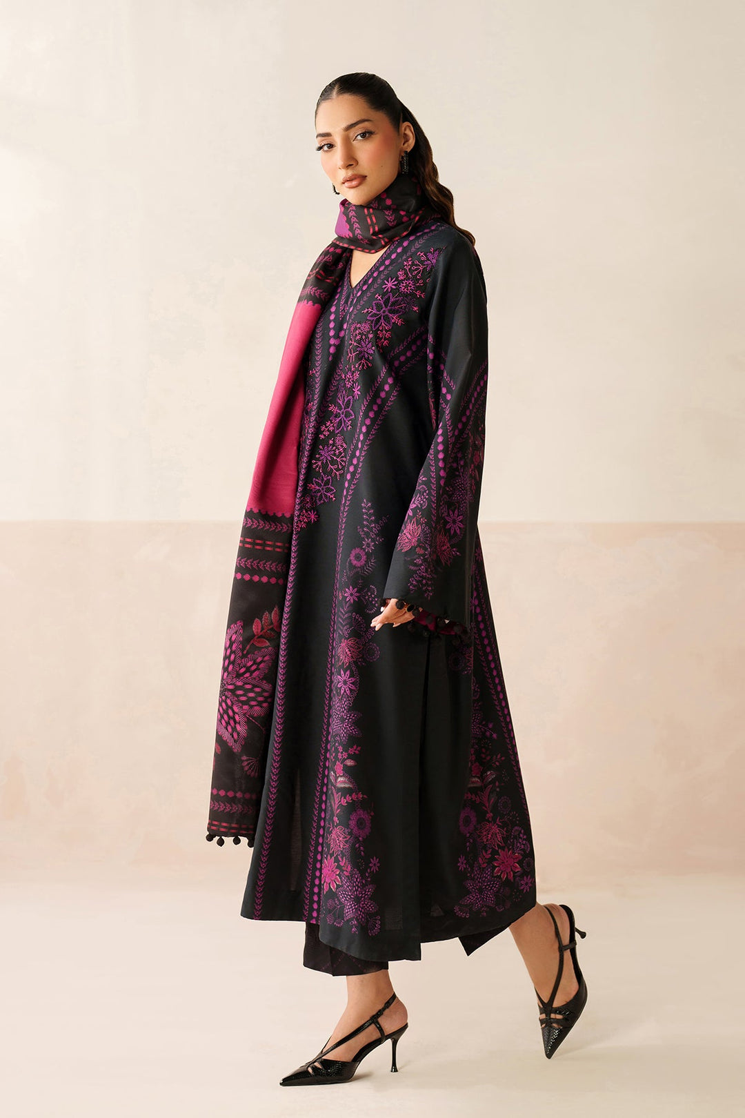 Stylish Viscose Trouser Set