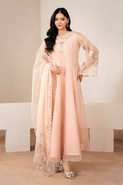 Chiffon Kalidar Shirt with Embroidery