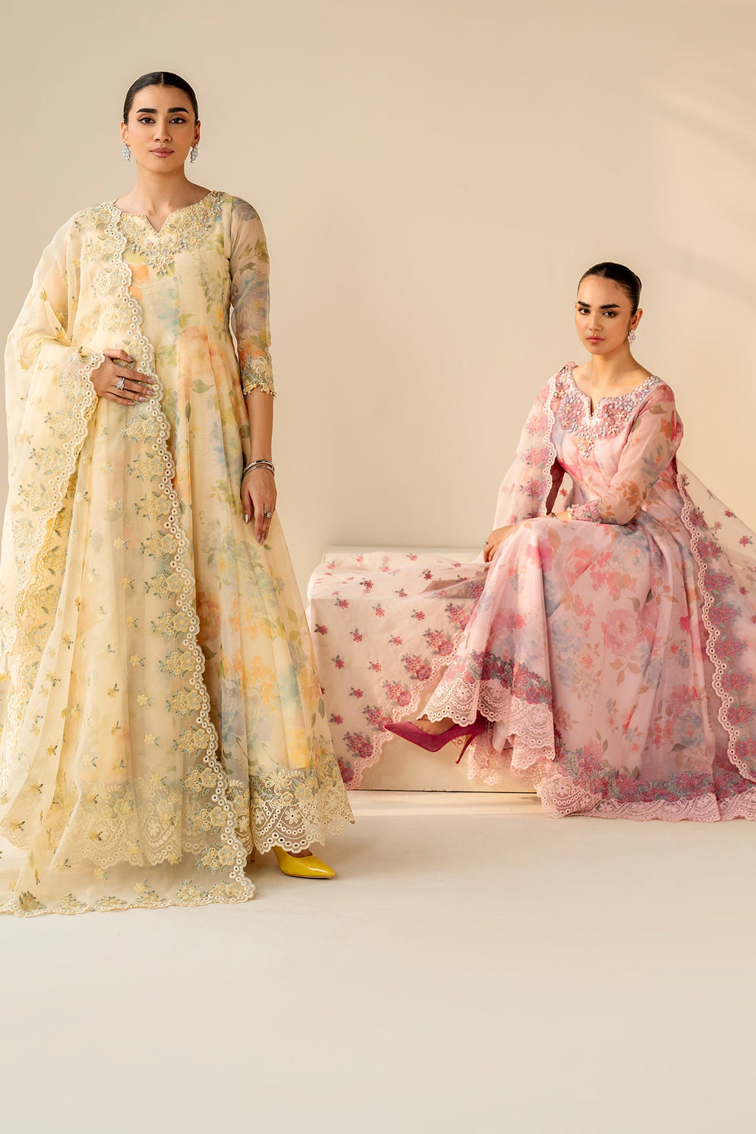 Graceful Frock with Dupatta